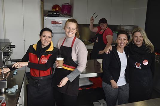 Pavilion Cafe Volunteers 2018