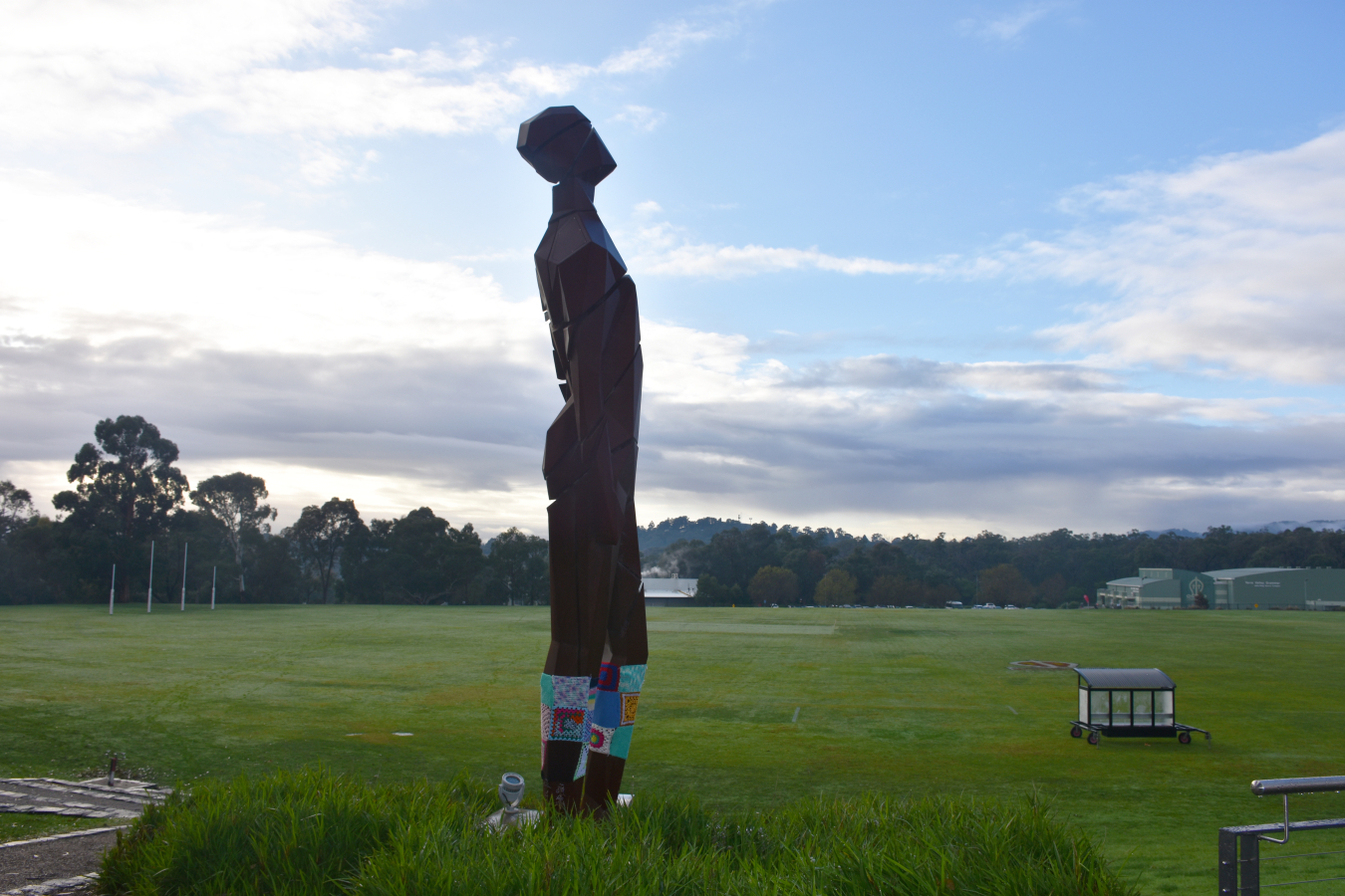 Visionary with leg warmers