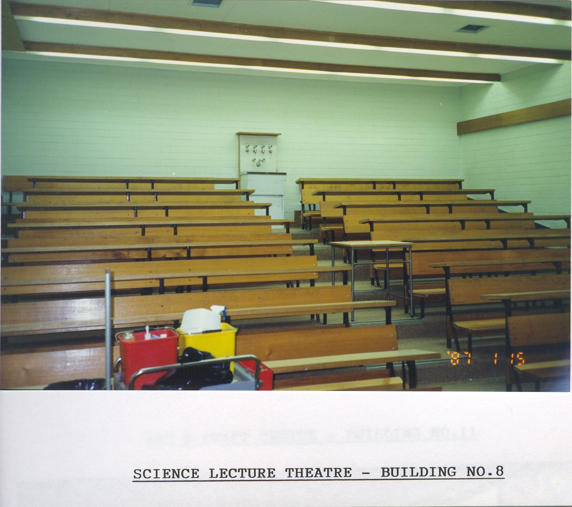 1975 Lecture Theatre in Science Building